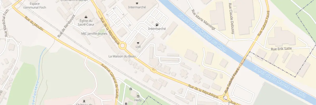 Plan du 140 Rue de la République à Jarville-la-Malgrange