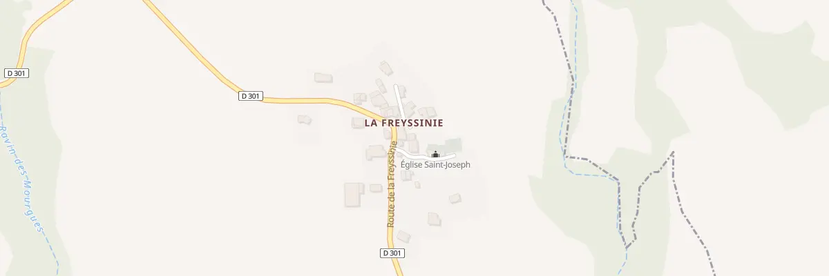 Plan du 5042A La Freyssinie à Bellaffaire