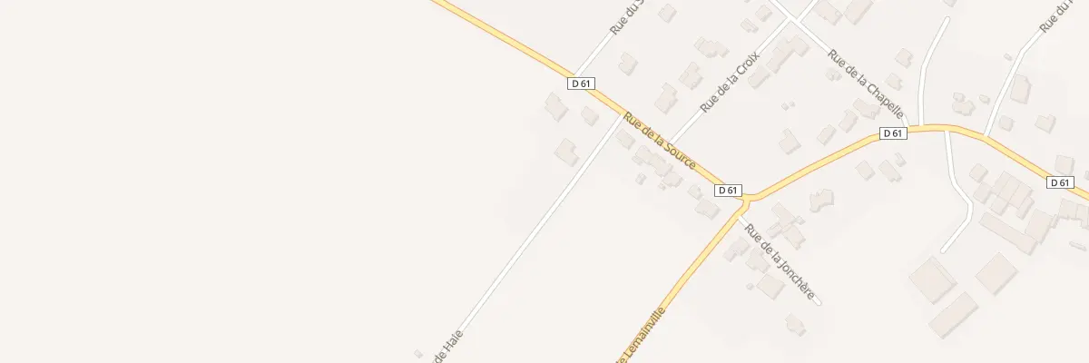 Plan du 1 La Grande Haie à Benney