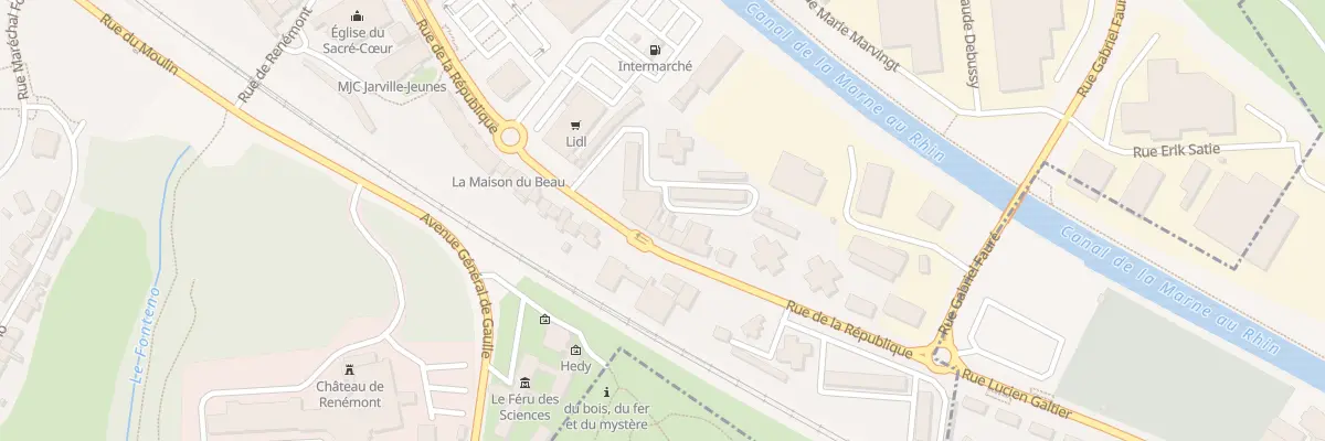 Plan du 127 Rue de la République à Jarville-la-Malgrange