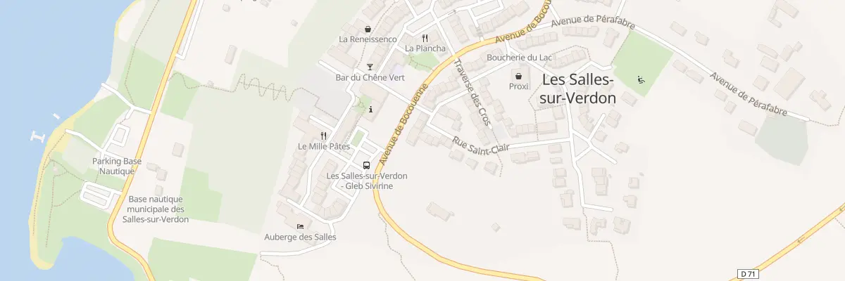 Plan du 5182 Pl du Bouis Long aux Salles-sur-Verdon