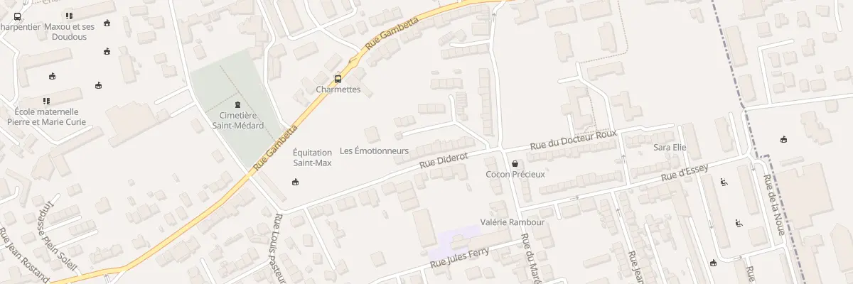 Plan du 11 Rue Diderot à Saint-Max