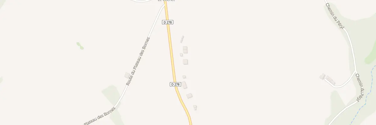 Plan du 129 Rte de chez le Magnin à Arbusigny
