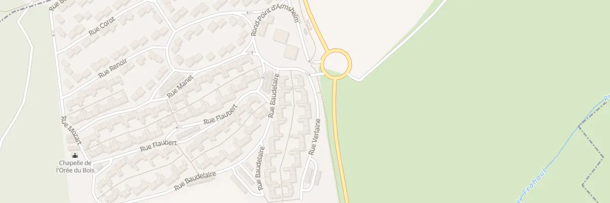 Plan du 8 Rue Verlaine à Fléville-devant-Nancy