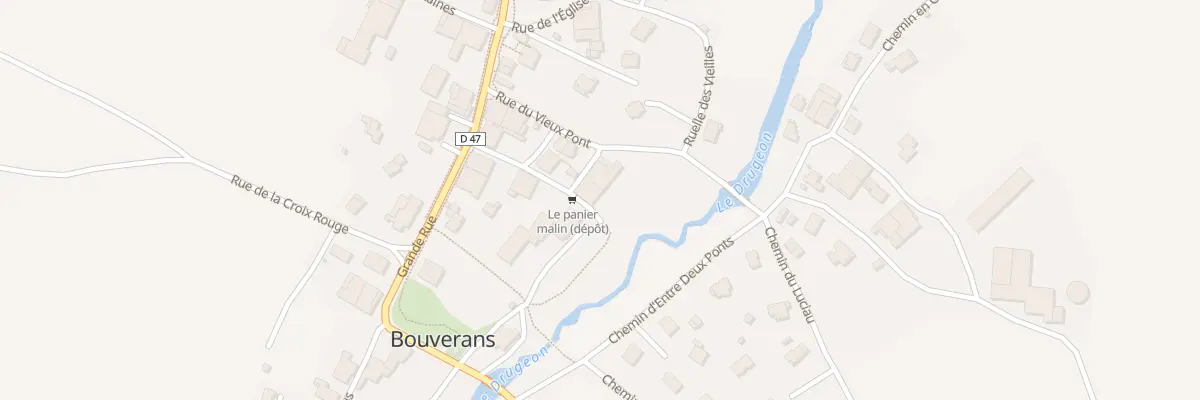 Plan du 3 Rue du Chalet à Bouverans