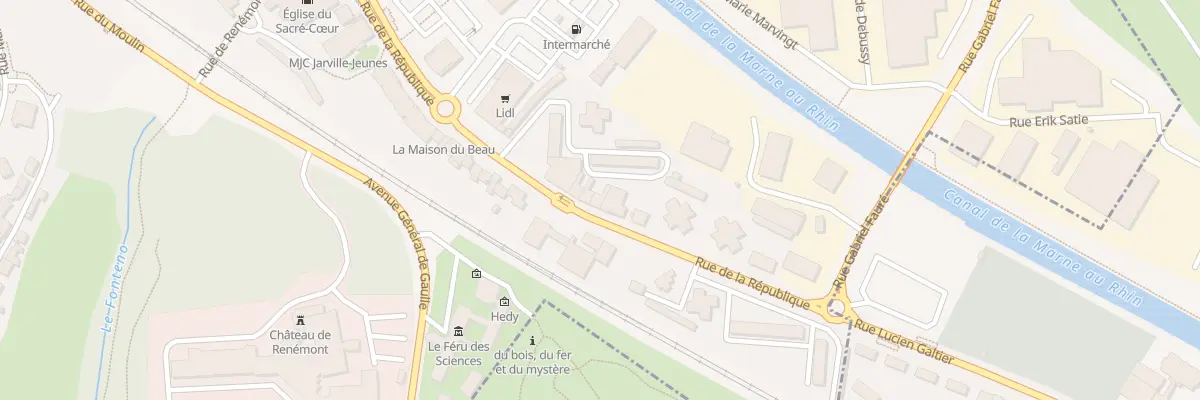 Plan du 131 Rue de la République à Jarville-la-Malgrange