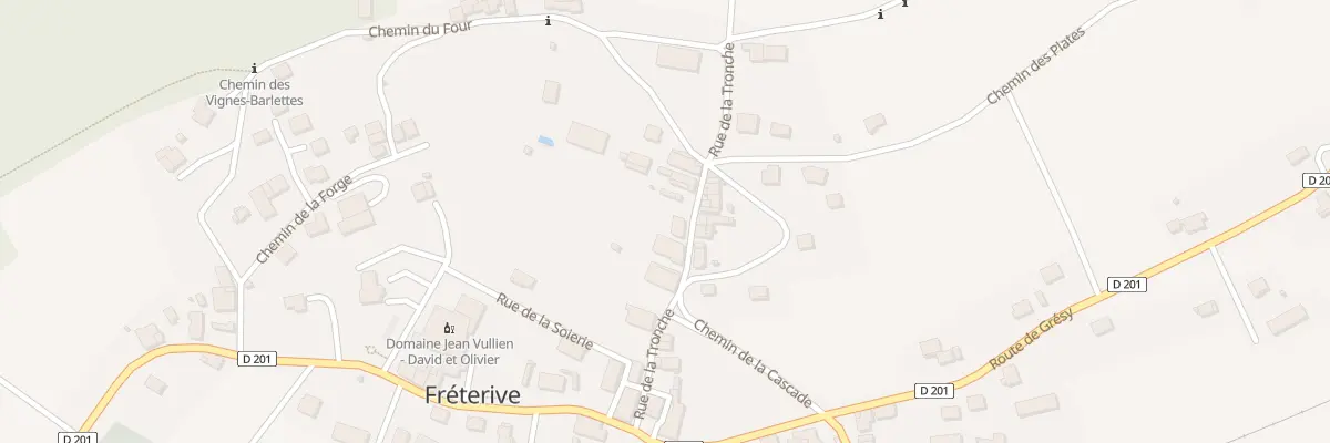 Plan du 149 Rue de la tronche à Fréterive