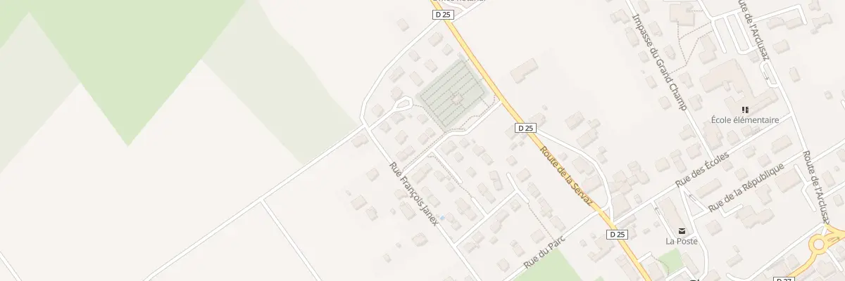 Plan du 92 Rue du Grand Arc à Chamoux-sur-Gelon