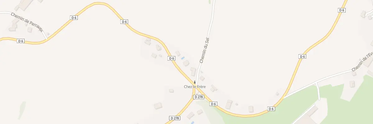 Plan du 1108 Rte du Col du Parc à Arbusigny