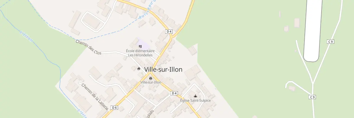Plan du 5 Rue de la 2eme Division Blinde à Ville-sur-Illon