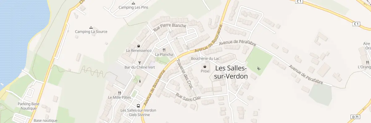 Plan du 5127 Rue Margaridon aux Salles-sur-Verdon