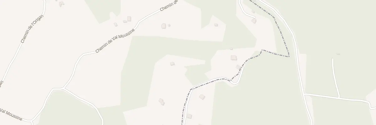 Plan du 9001 Che des Espérouas à Carnoules