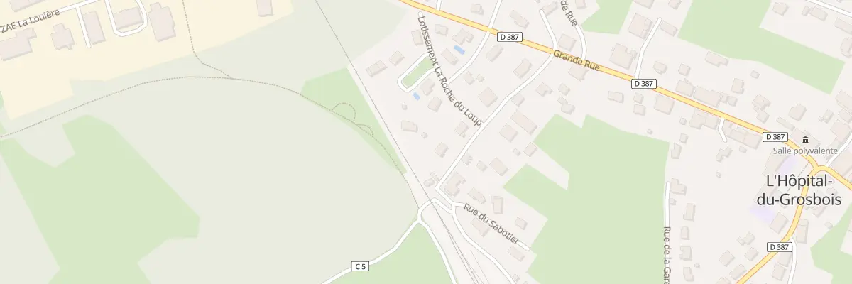 Plan du 9B Rue du Sabotier à L’Hôpital-du-Grosbois