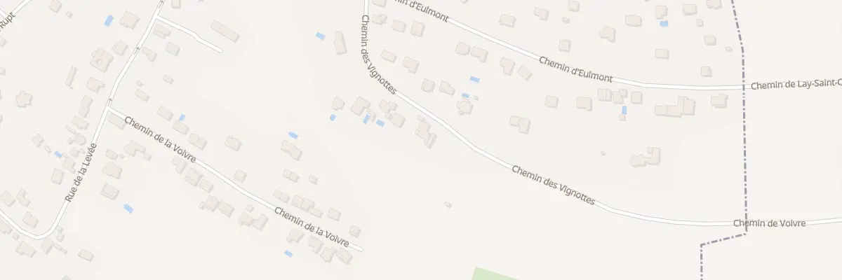 Plan du 12 Che des Vignottes à Lay-Saint-Christophe