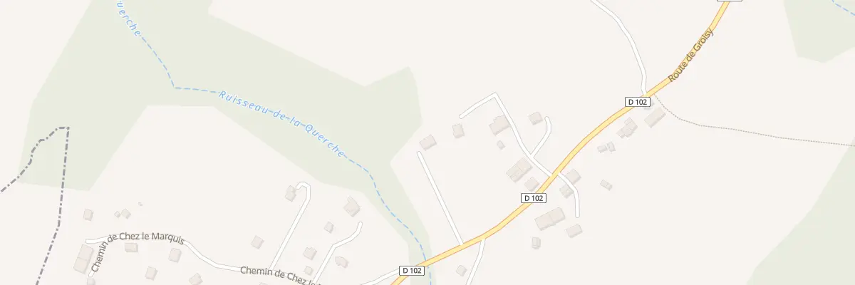 Plan du 165 Che de Charrion à Fillière