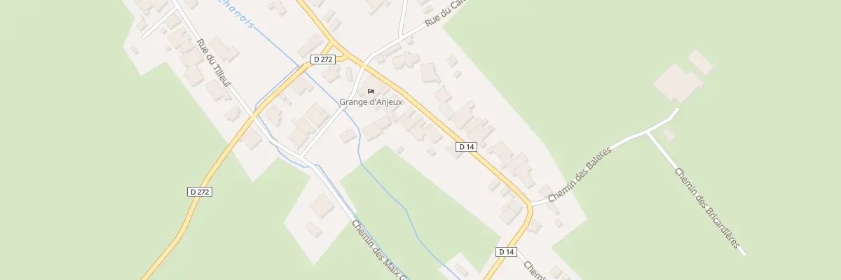 Plan du 10 Rue de la Cornée à Anjeux