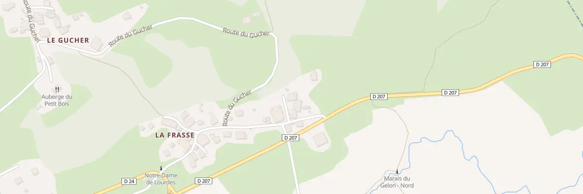 Plan du 42 Imp du Rafour à Bourget-en-Huile