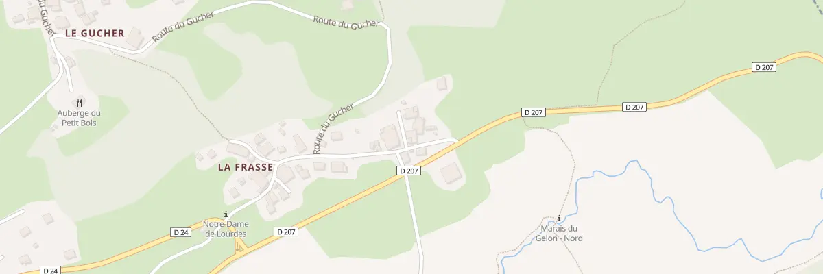 Plan du 5078 Le Blanchet à Bourget-en-Huile