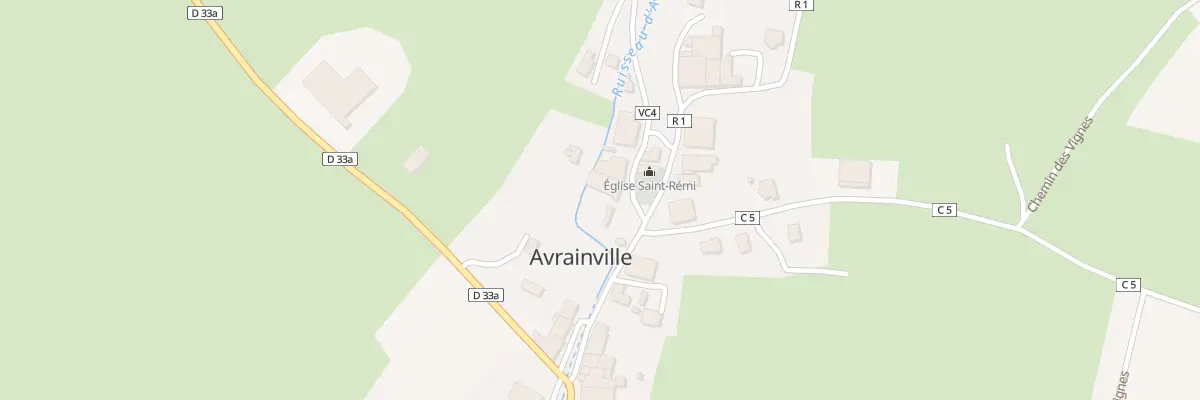Plan du 1 Rue Saint-romaric à Avrainville