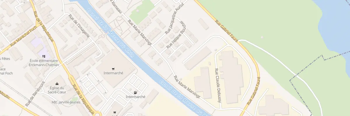 Plan du 7 Rue Helene Boucher à Jarville-la-Malgrange