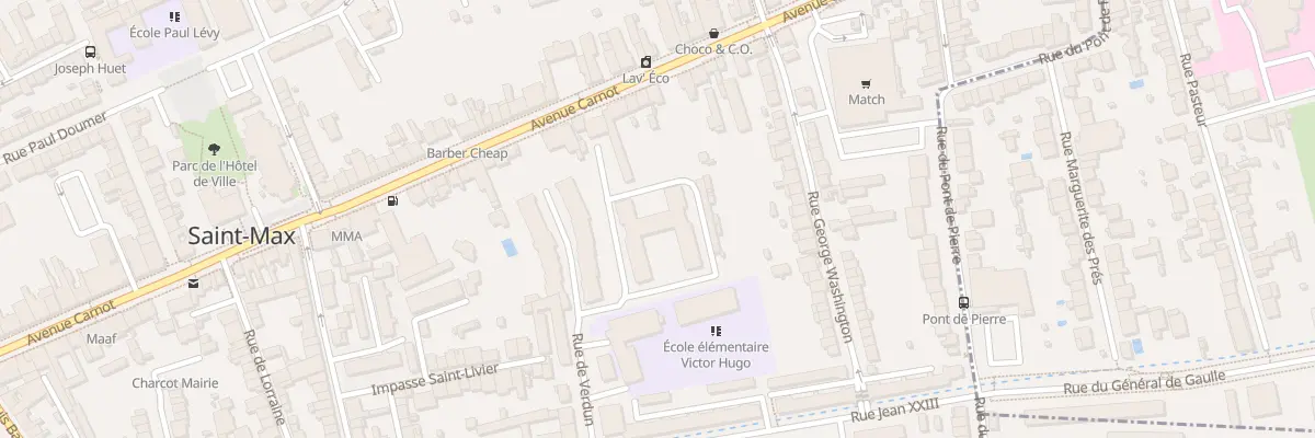 Plan du 82 Av Carnot à Saint-Max