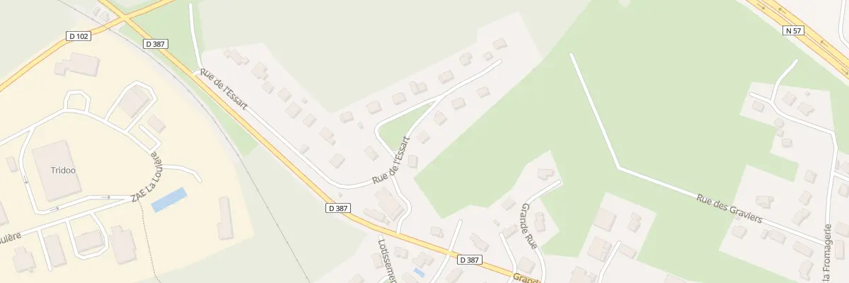 Plan du 6 Rue de l’Essart à L’Hôpital-du-Grosbois