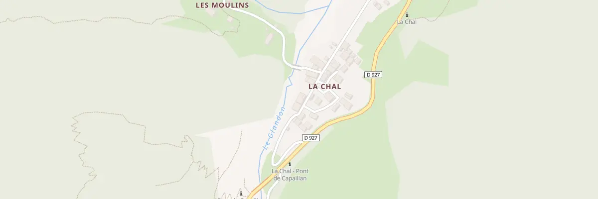 Plan du 5239 La Chal à Saint-Colomban-des-Villards