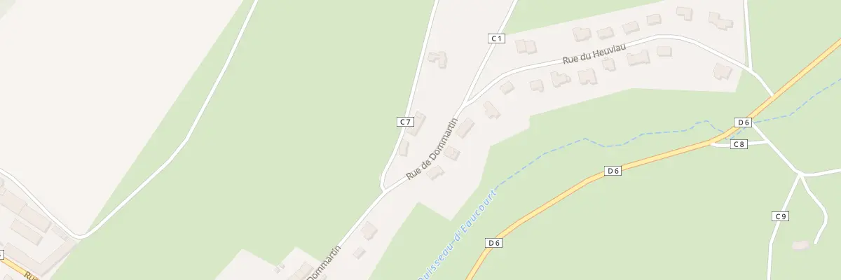 Plan du 21 Rue de Dommartin à Ville-sur-Illon