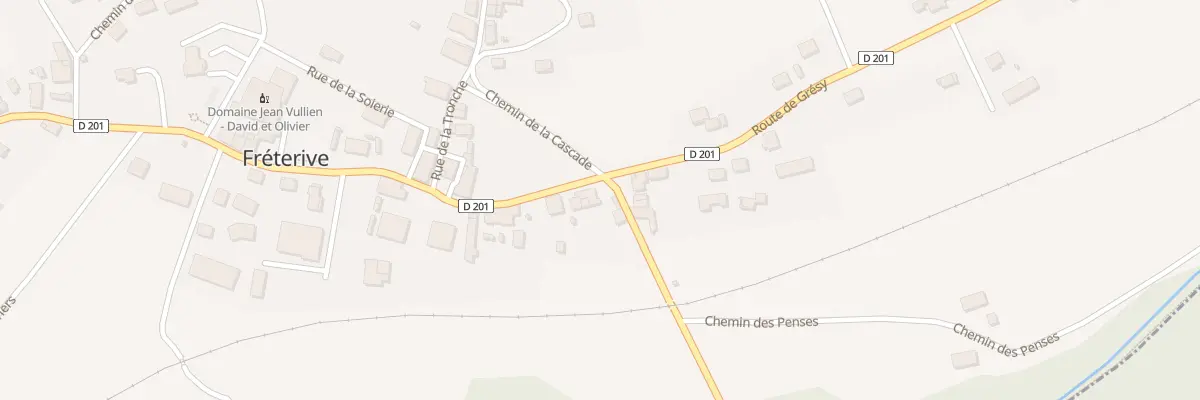 Plan du 11 Rte de la Mairie à Fréterive