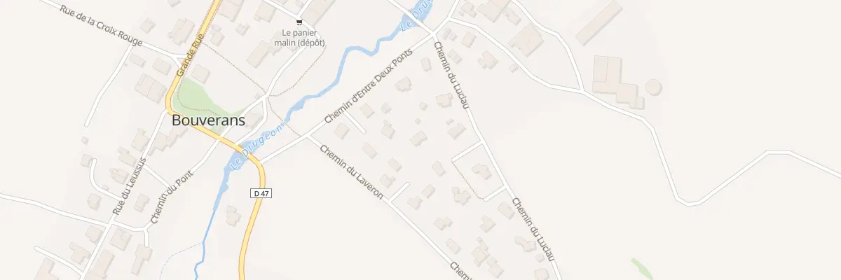 Plan du 5129 Au Clos Jaquenet à Bouverans