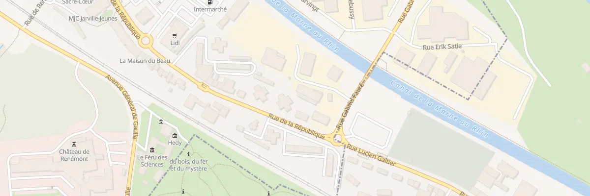 Plan du 135 Rue de la République à Jarville-la-Malgrange
