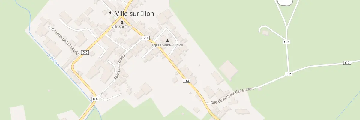 Plan du 2 Rue de la Bergerie à Ville-sur-Illon