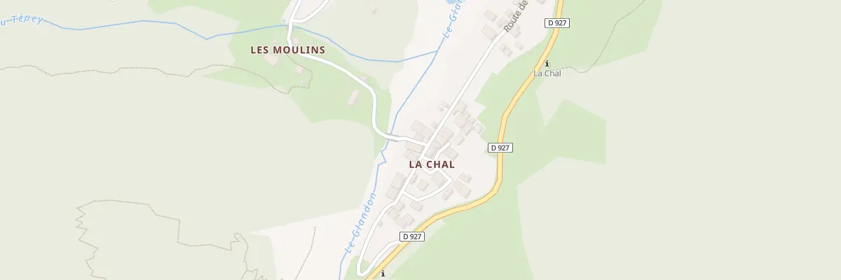 Plan du 5242 La Chal à Saint-Colomban-des-Villards