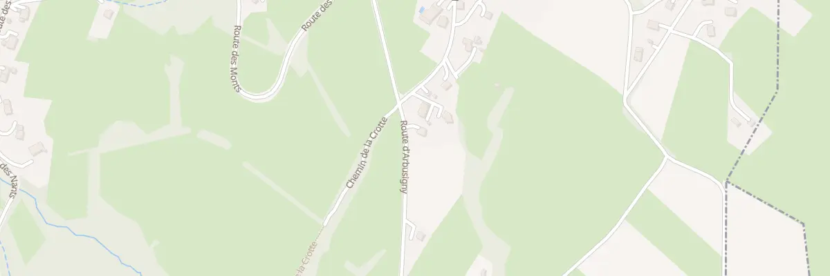 Plan du 25 Rte d’Arbusigny à La Muraz