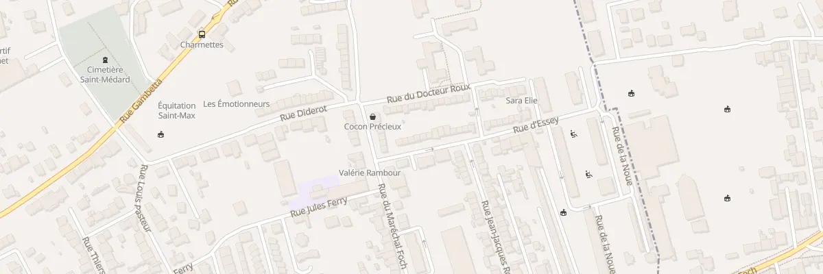 Plan du 5 Rue d’Essey à Saint-Max