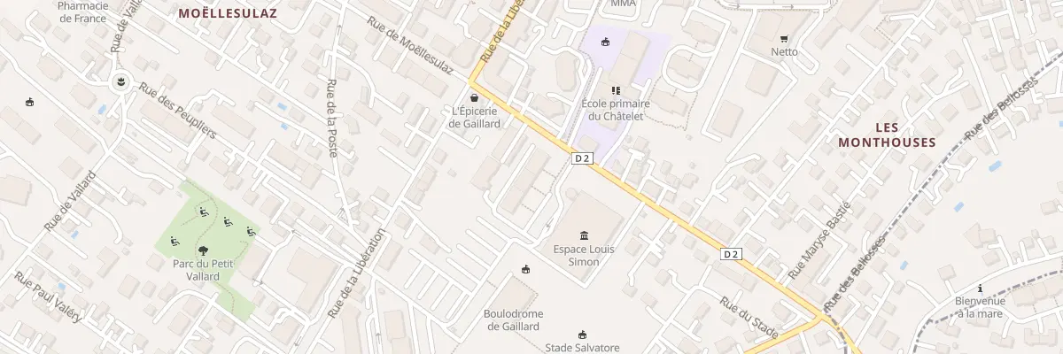 Plan du 8B Rue du Châtelet à Gaillard
