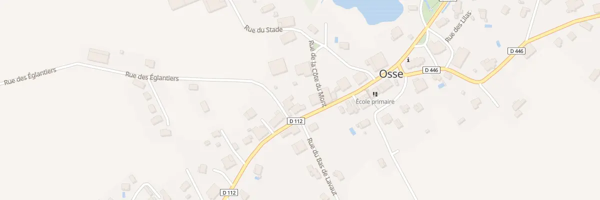 Plan du 21 Rue de la Liberté à Osse