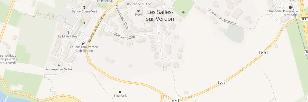 Plan du 12 La Tuilliere aux Salles-sur-Verdon