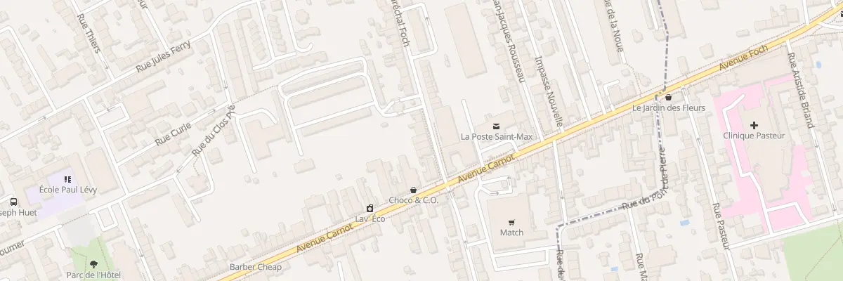 Plan du 7B Rue Marechal Foch à Saint-Max