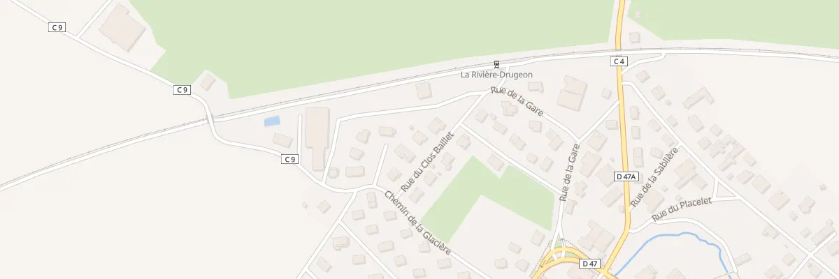 Plan du 10 Rue du Clos Baillet à La Rivière-Drugeon
