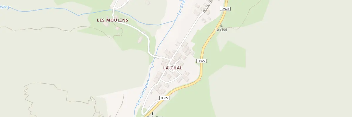 Plan du 5226 La Chal à Saint-Colomban-des-Villards
