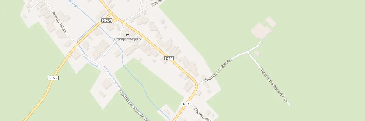 Plan du 15 Rue de la Cornée à Anjeux