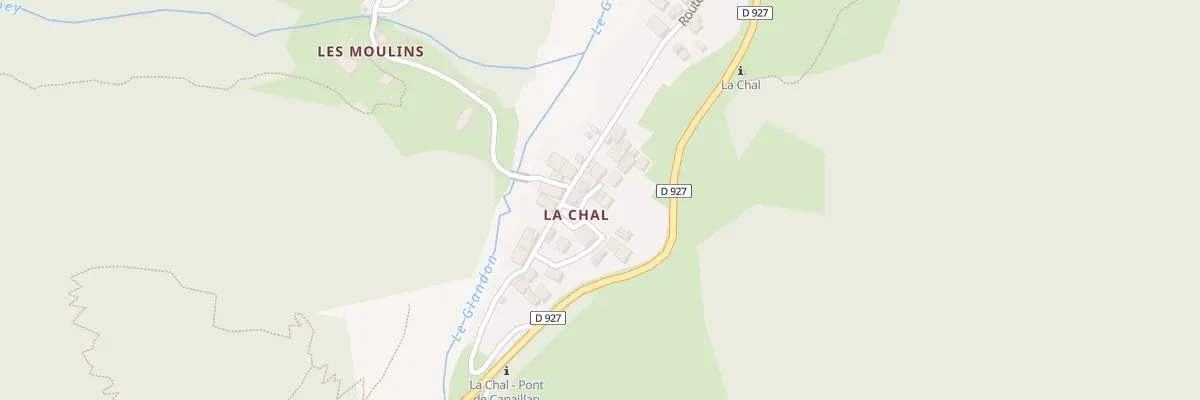 Plan du 5228 La Chal à Saint-Colomban-des-Villards