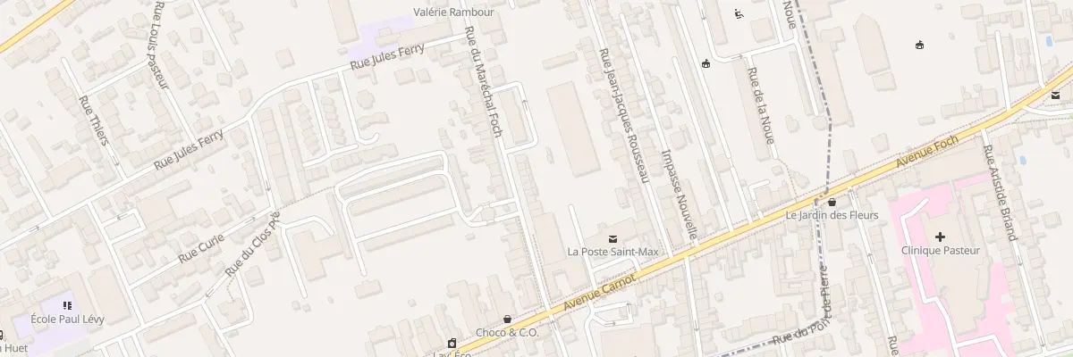 Plan du 24 Rue Marechal Foch à Saint-Max