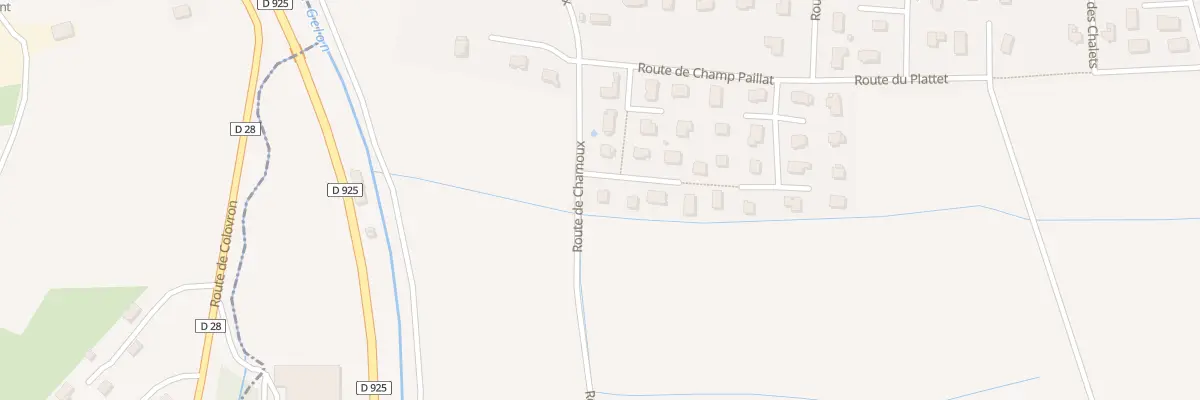 Plan du 28 Imp de la Plaine à Bourgneuf