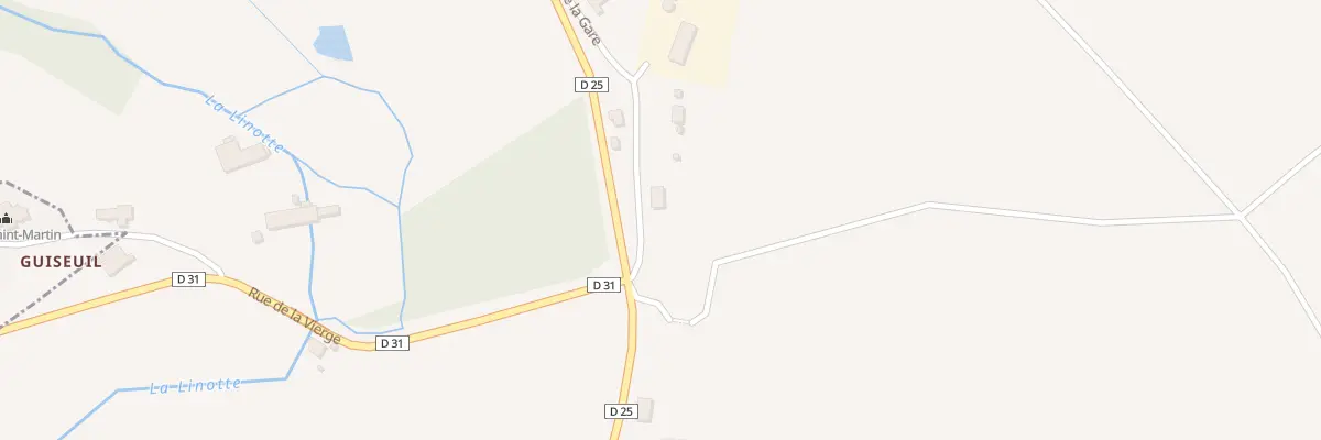 Plan du 7 Rue de la Gare à Loulans-Verchamp