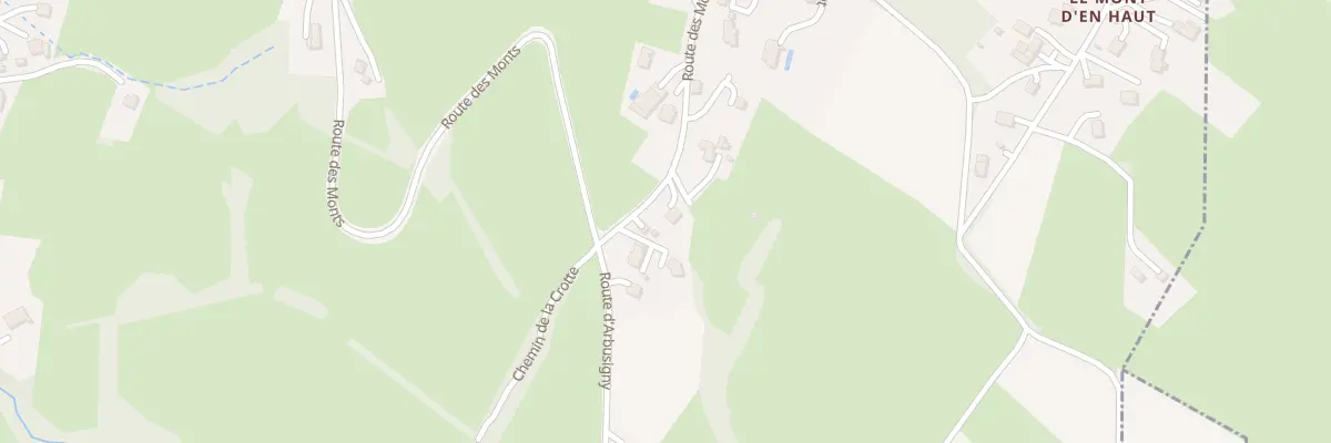 Plan du 2116 Rte des Monts à La Muraz