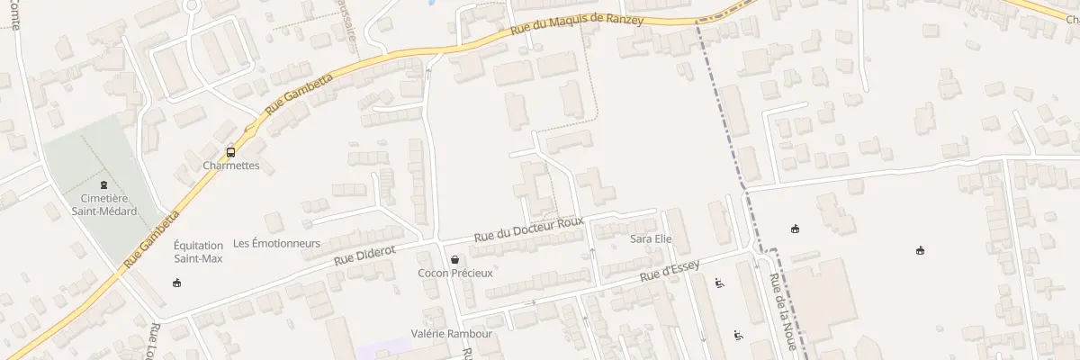 Plan du 9 Rue Docteur Roux Aulnes à Saint-Max