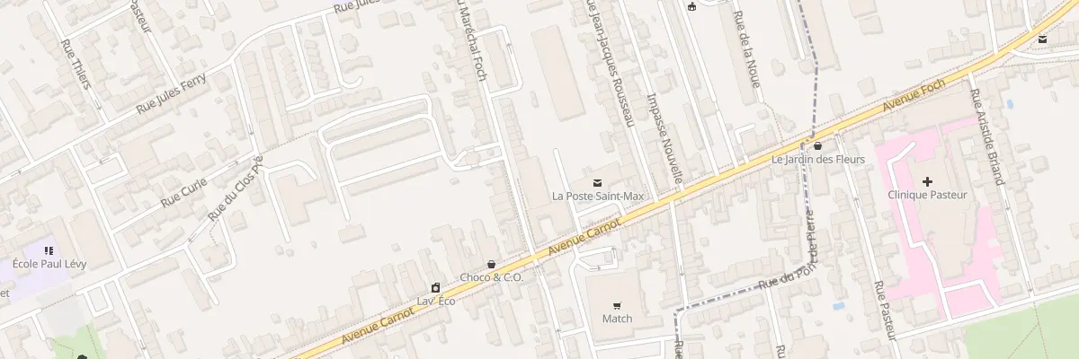Plan du 12 Rue Marechal Foch à Saint-Max