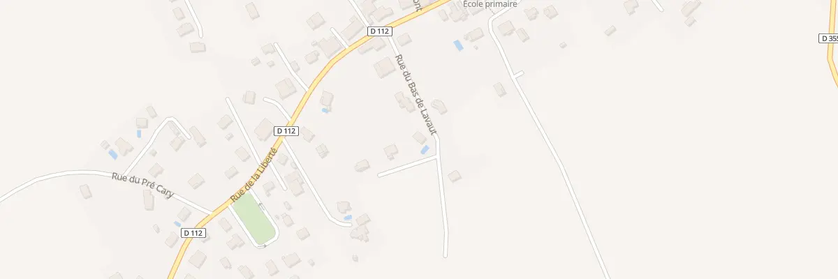 Plan du 4 Rue du Bas de Lavaut à Osse